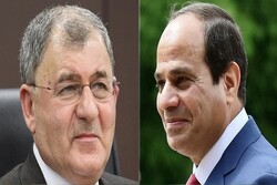 پیام رئیس جمهور مصر برای همتای عراقی