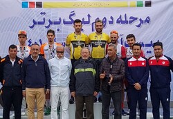 تیم دوچرخه سواری پیشگامان در لیگ برتر پیست سوم شد