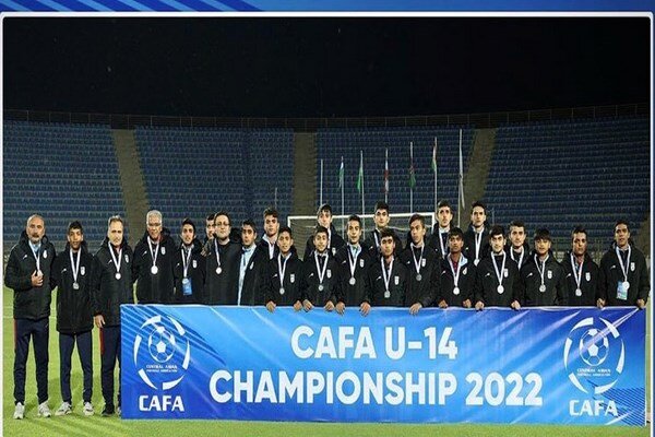 Iran runner-up in 2022 CAFA U-14 Championship