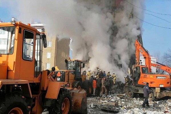 انفجار در ساختمانی مسکونی در روسیه/ ۹ نفر کشته شدند