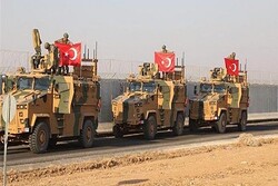 Turkish military convoy enters outskirts of Syria's Aleppo