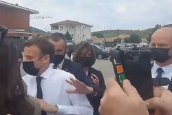 VIDEO: French President Emmanuel Macron slapped by woman