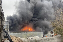 Edirne'de sıvı yağ fabrikasında yangın