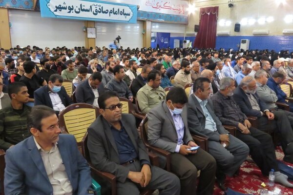 گروههای جهادی استان بوشهر الگوی نیکوکاری و خدماترسانی هستند