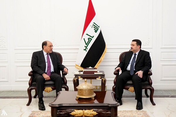 دیدار نخست وزیر عراق با نوری المالکی