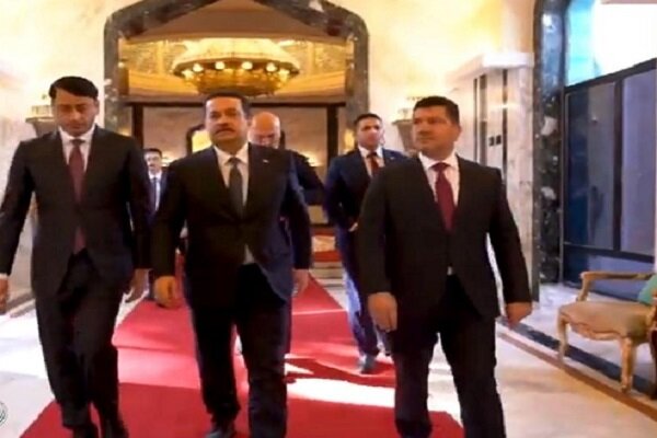 استقبال شاه اردن از نخست وزیر عراق در اردن