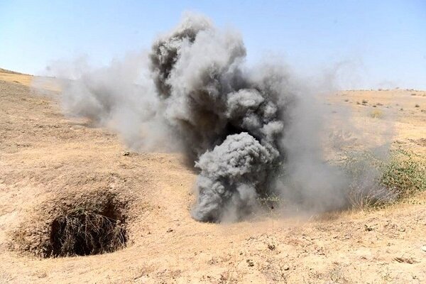 ارتش عراق ۴ مخفیگاه تروریست های داعش را در کرکوک منهدم کرد