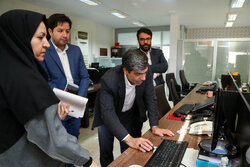 حضور مدیرعامل صندوق بیمه اجتماعی کشاورزان در خبرگزاری مهر