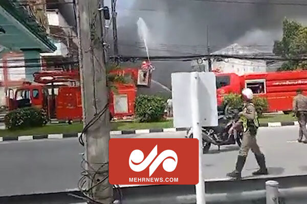 انفجار بمب در مقر پلیس تایلند