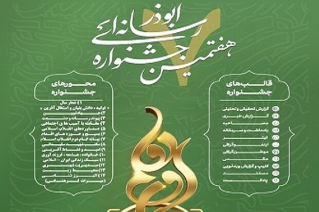 خبرگزاری مهر ۳ رتبه برتر هشتمین جشنواره ابوذر در زنجان را کسب کرد