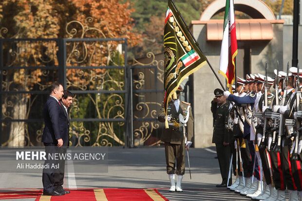 Iran's VP welcomes Belarusian PM