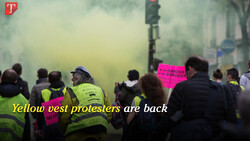 Yellow vest protesters are back