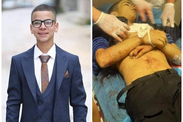 شهادت نوجوان ۱۶ ساله فلسطینی در تیراندازی نظامیان صهیونیست
