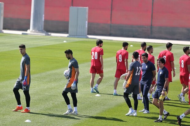 تغییرات قابل لمس در چهره بازیکنان ایران قبل از مصاف با ولز