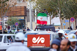 İran'ın Galler galibiyeti sonrası Tebriz'de büyük sevinç