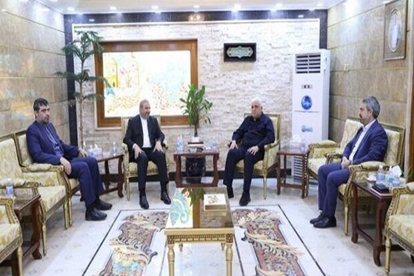 Iran envoy meets Iraq’s PMU chief for bilateral talks Iran envoy meets Iraq’s PMU chief for bilateral talks
