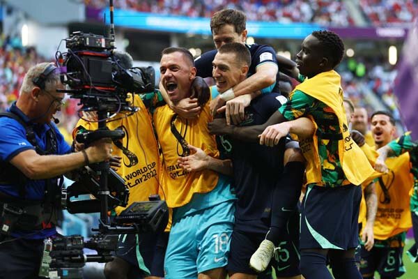 پیروزی ارزشمند استرالیا برابر تونس/ شانس صعود برای کانگوروها