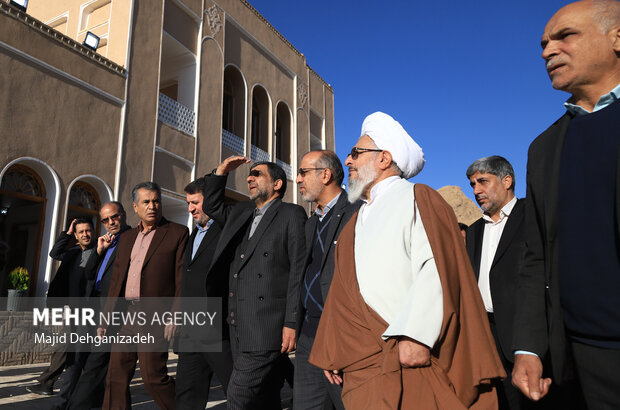 ایرانی وزیر سیاحت کا دورۂ یزد
