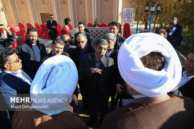 سفر وزیر میراث فرهنگی و گردشگری به یزد 11