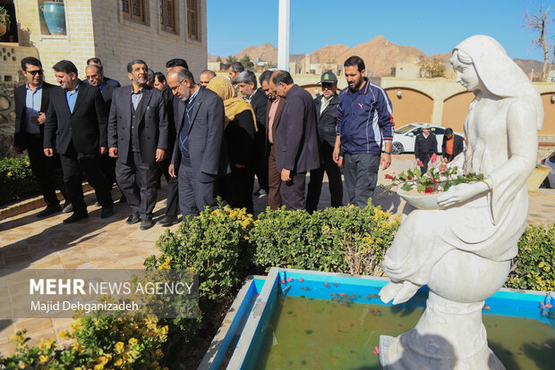 سفر وزیر میراث فرهنگی و گردشگری به یزد 19