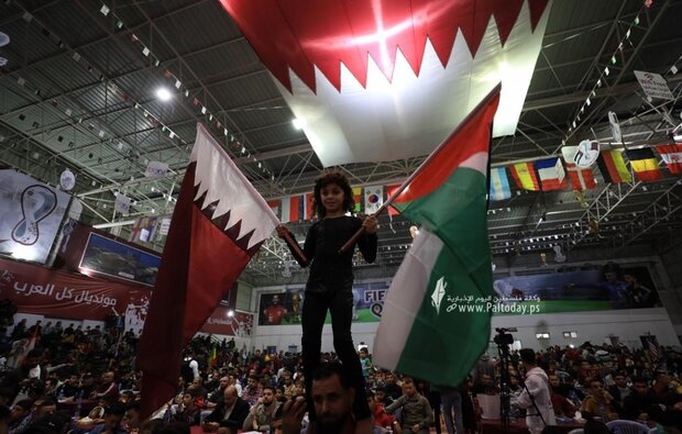 فلسطين حاضرة في مونديال قطر بقوة والكيان الصهيوني منبوذ