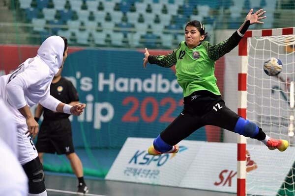 تیم هندبال بانوان ایران برابر کره جنوبی شکست خورد