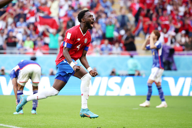 Resolute Costa Rica snatch surprise win against Japan