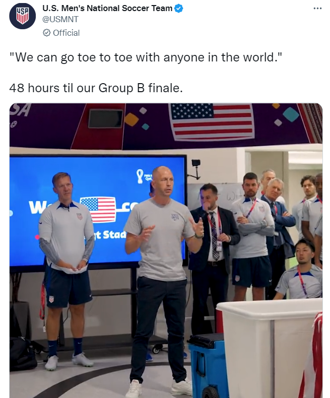 کُریخوانی آمریکا برای تیم ملی ایران با انتشار یک فیلم انگیزشی