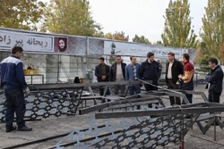 پنج تندیس آهنی فاخر برای نصب در تبریز در حال ساخت است