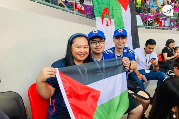 حضور پر رنگ فلسطین در جام جهانی ۲۰۲۲ به روایت تصاویر