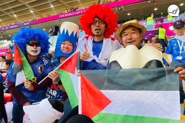 فیفا 2022 ورلڈ کپ میں فلسطین کی بھرپور موجودگی، تصاویر کے آئینے میں