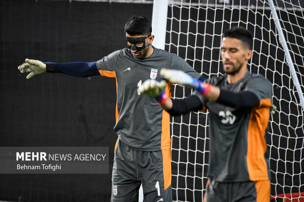 Team Melli preparing for fateful match against US