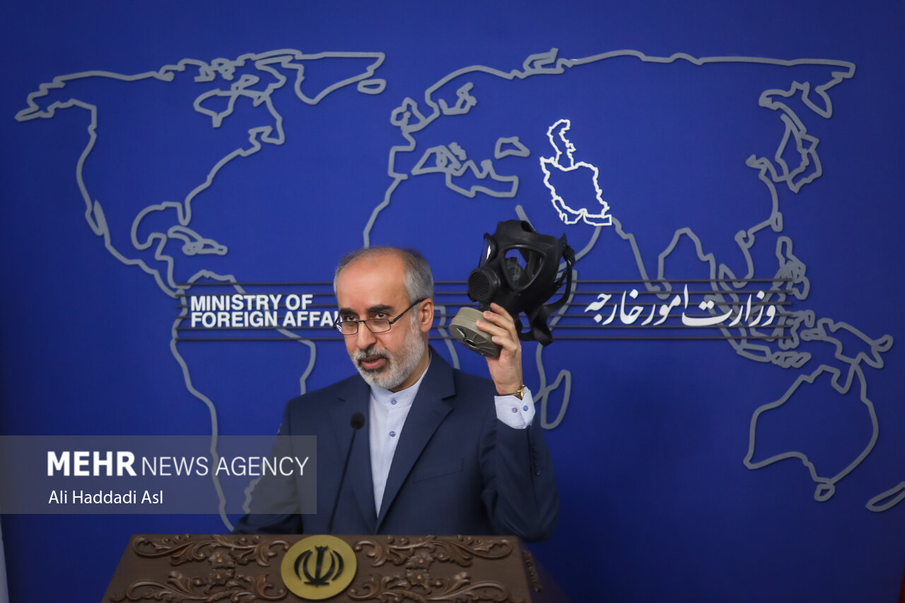 جرمنی صدام کو کیمیائی اسلحہ فراہم کرنے کا ذمہ دار ہے، ایرانی وزارت خارجہ