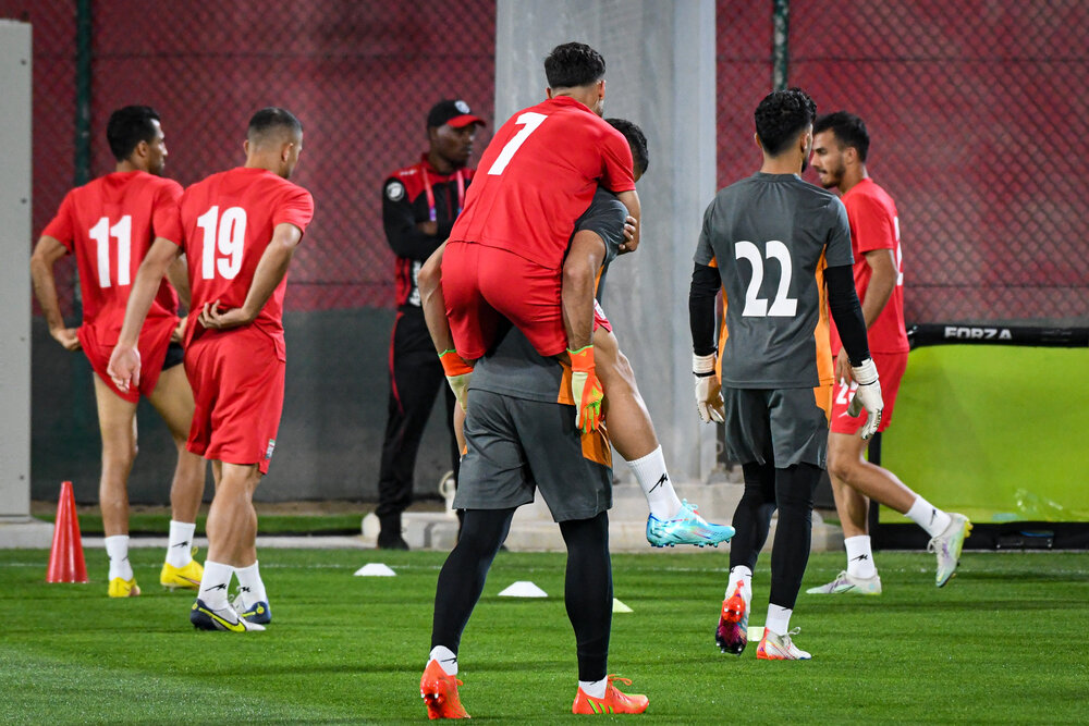 Training session of Team Melli before Tue. match
