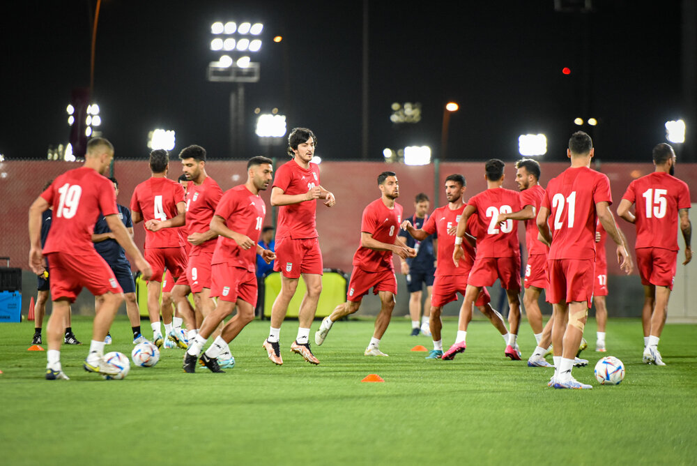 Training session of Team Melli before Tue. match
