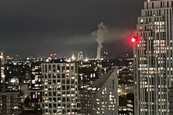 Thunder, lightning cause of huge explosion across London