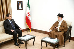 Leader meeting with Iraqi PM