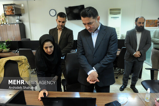 رئیس سازمان نوسازی شهر تهران از خبرگزاری مهر بازدید به‌عمل آورد