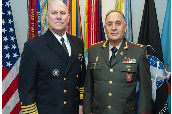 رایزنی مقامات ارشد نظامی آمریکا و جمهوری آذربایجان