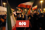 حضورهواداران برای استقبال از تیم ملی مقابل فرودگاه امام خمینی(ره)