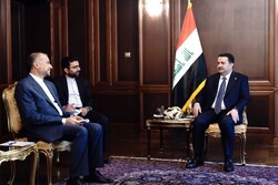 ایرانی وزیر خارجہ کی عراقی وزیر اعظم سے ملاقات و گفتگو