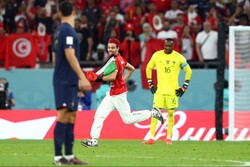 Spectator runs onto pitch in Wed. match with Palestinian flag