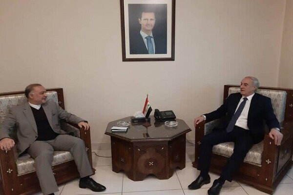 Iranian envoy holds talks with Syrian deputy FM
