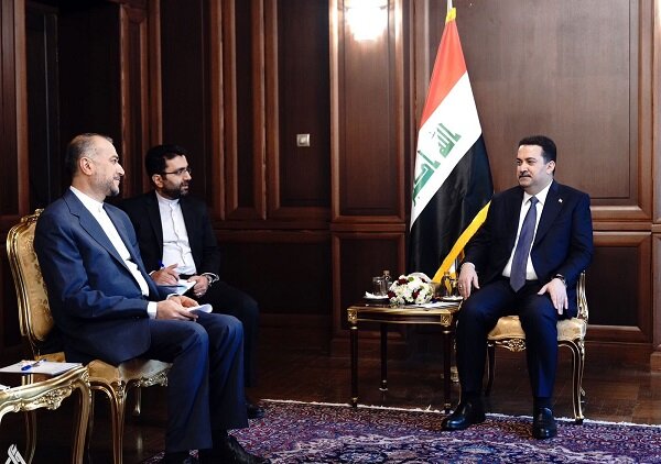 Emir Abdullahiyan, Irak Başbakanı ile bölgesel konuları görüştü Emir Abdullahiyan, Irak Başbakanı ile bölgesel konuları görüştü