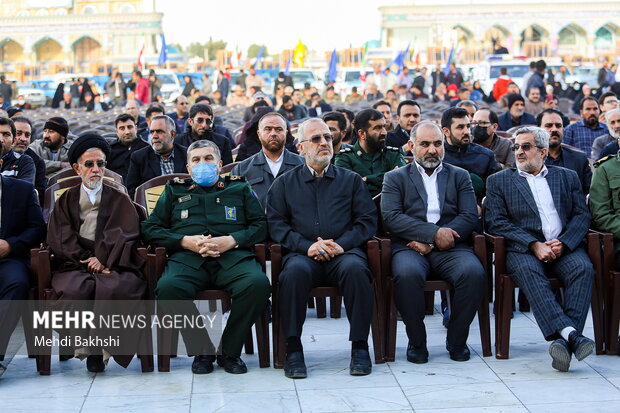 رزمایش اهدای 600 سری جهیزیه به نوعروسان در مسجد مقدس جمکران