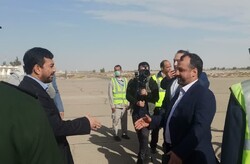 وزیر امور اقتصادی و دارایی وارد سیستان و بلوچستان شد
