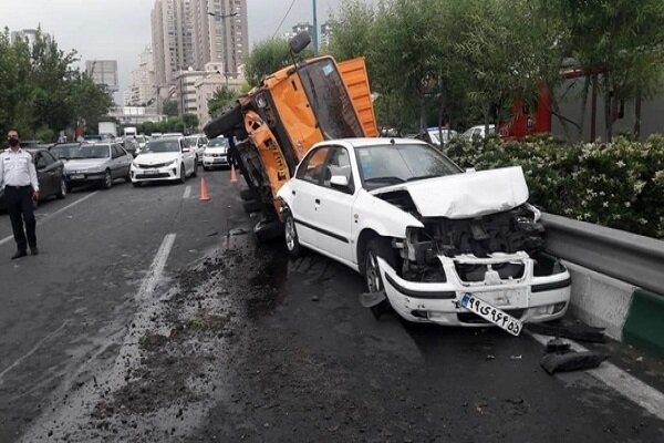 فوتی‌های تصادفات شهر تهران در هفته‌ای که گذشت