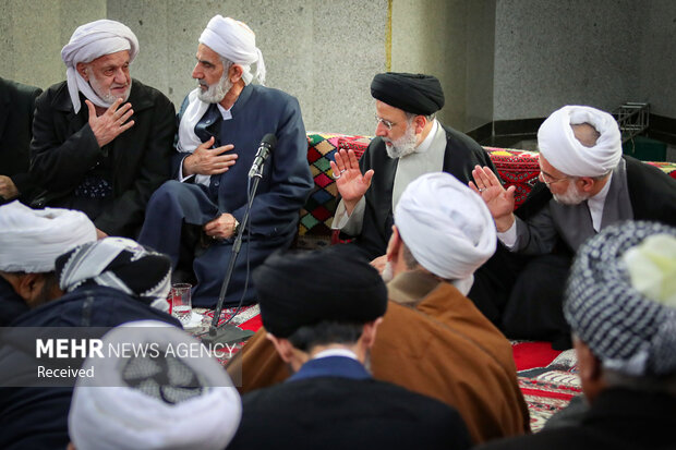 دیدار با علمای اهل سنت و شیعه در کردستان