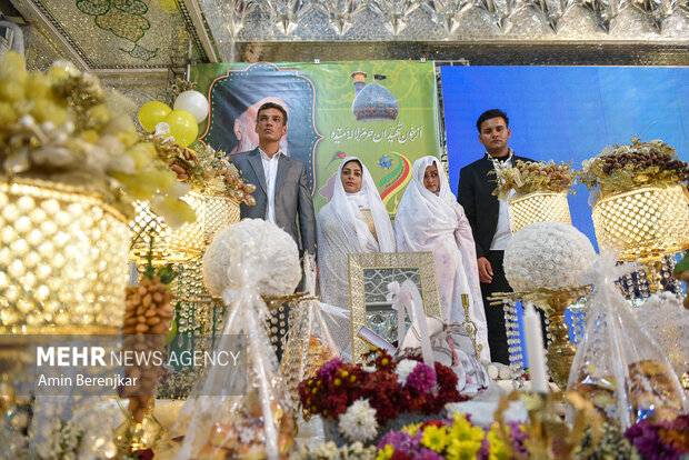اهدای 313 جهیزیه به زوج های جوان در شیراز