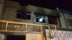 انفجار و آتش سوزی در روستای حسین آباد سادات بیرجند